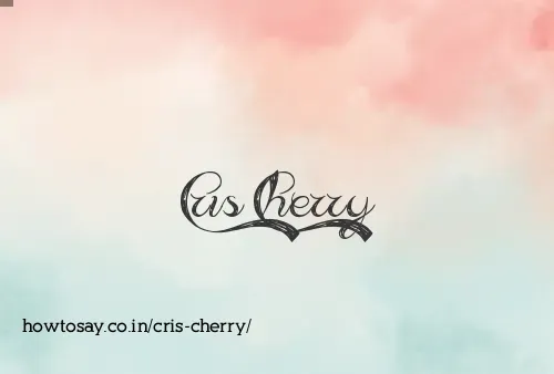 Cris Cherry