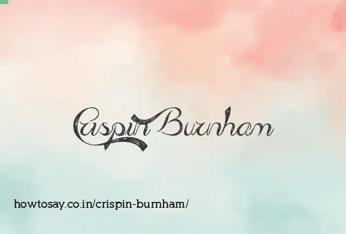 Crispin Burnham