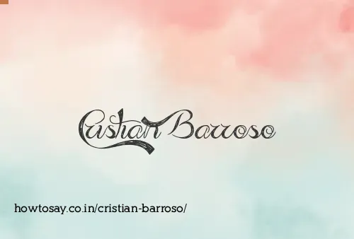 Cristian Barroso
