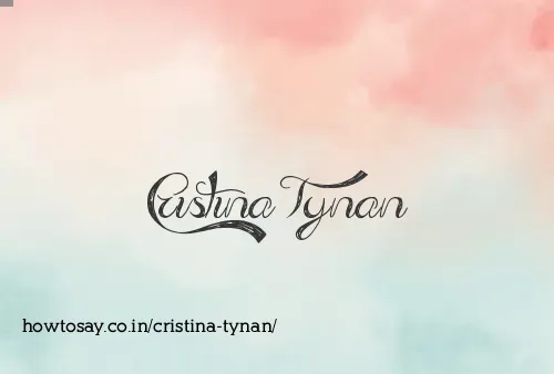 Cristina Tynan