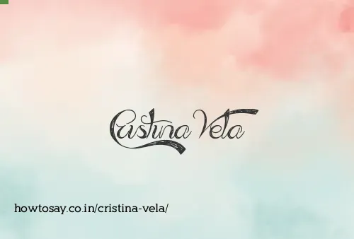 Cristina Vela