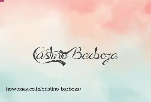 Cristino Barboza