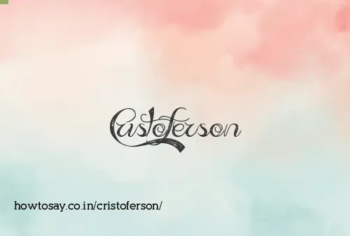 Cristoferson