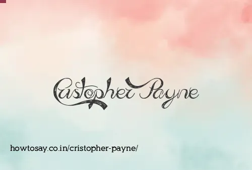 Cristopher Payne