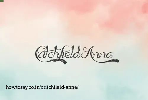 Critchfield Anna