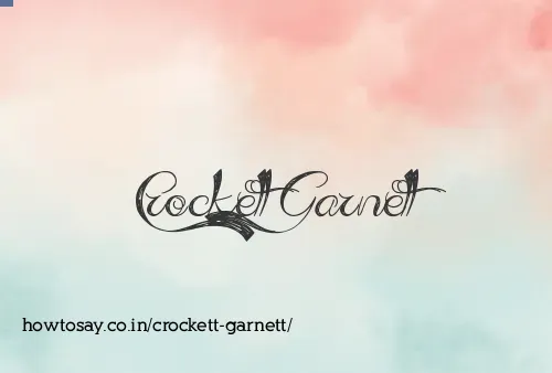 Crockett Garnett