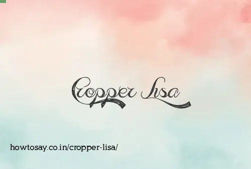 Cropper Lisa