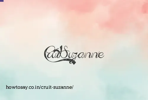 Cruit Suzanne