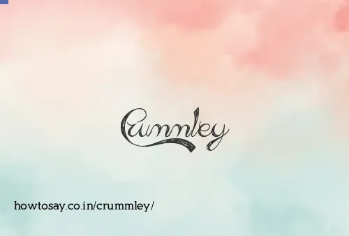 Crummley