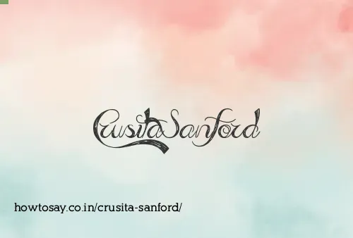 Crusita Sanford