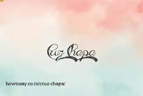 Cruz Chapa
