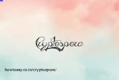 Cryptospora