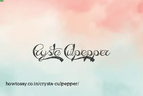 Crysta Culpepper