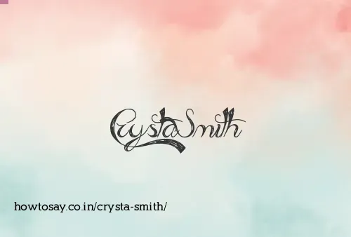 Crysta Smith