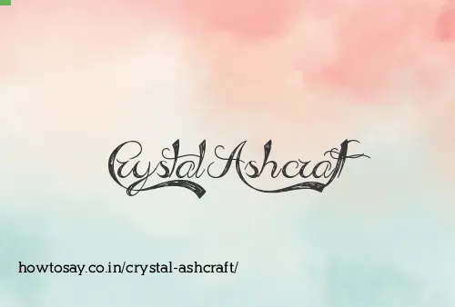 Crystal Ashcraft
