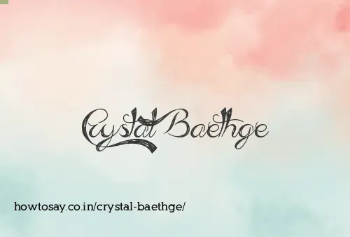 Crystal Baethge