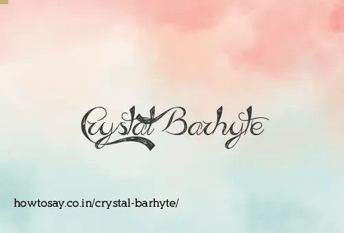Crystal Barhyte