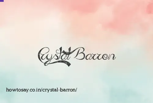 Crystal Barron
