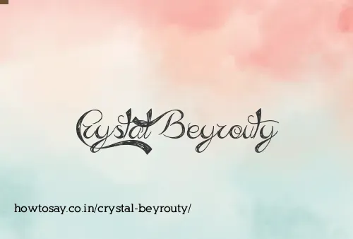 Crystal Beyrouty