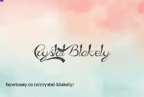 Crystal Blakely