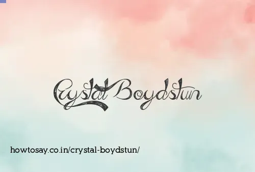 Crystal Boydstun