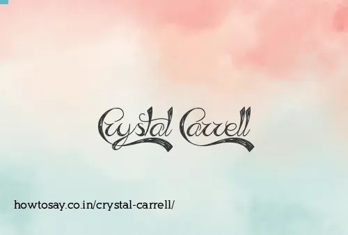 Crystal Carrell