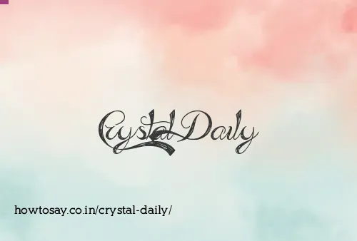 Crystal Daily