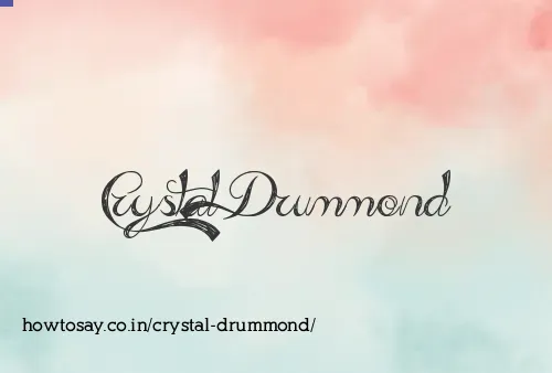 Crystal Drummond