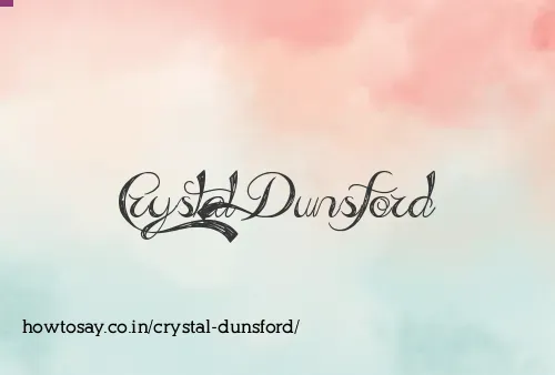 Crystal Dunsford
