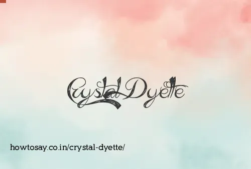 Crystal Dyette