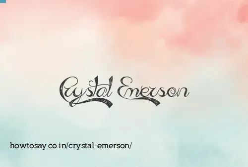 Crystal Emerson