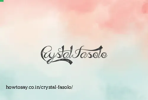 Crystal Fasolo