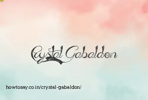Crystal Gabaldon