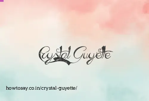 Crystal Guyette