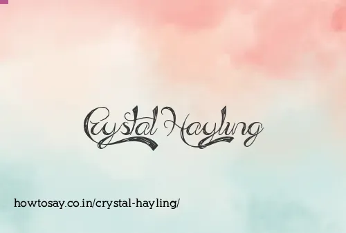 Crystal Hayling