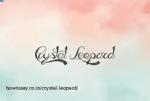 Crystal Leopard