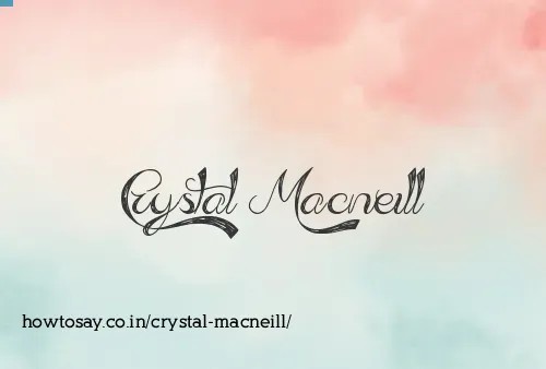 Crystal Macneill
