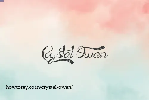 Crystal Owan