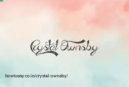 Crystal Ownsby