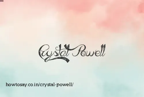 Crystal Powell