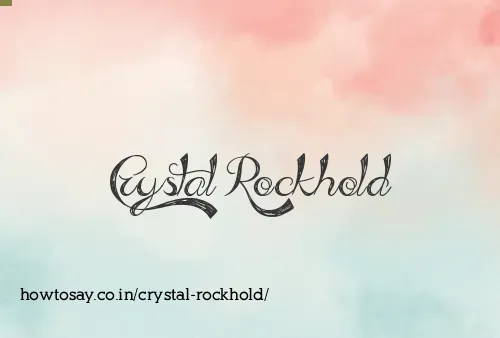 Crystal Rockhold