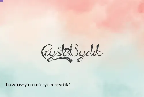Crystal Sydik