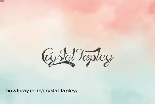 Crystal Tapley