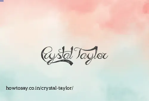 Crystal Taylor