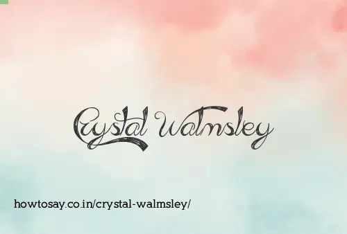 Crystal Walmsley