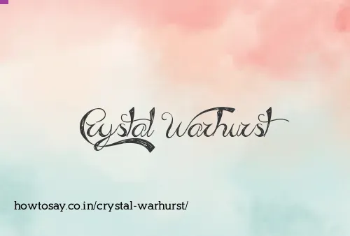 Crystal Warhurst