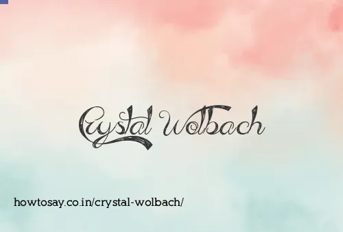 Crystal Wolbach