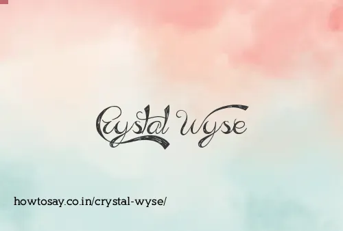 Crystal Wyse