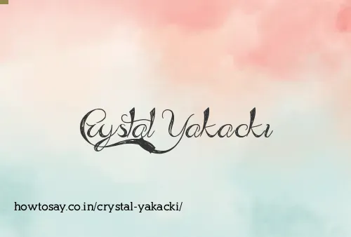Crystal Yakacki