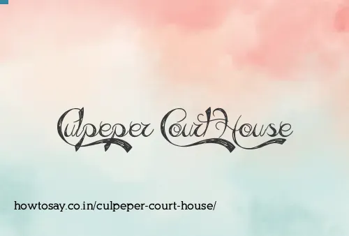Culpeper Court House